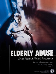 Overgreb mod ældre, chokerende programmer for psykiatisk sundhed